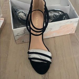 Worn once Lola Shoetique black heel